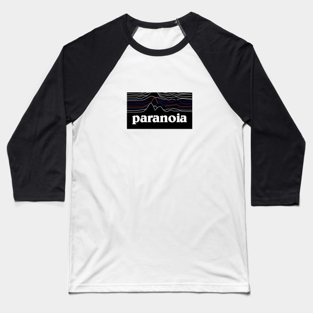 PARANOIA Baseball T-Shirt by bembureda